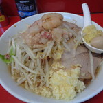 ラーメン二郎 - にんにく＆あぶら