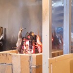 原始焼 日本酒 雨のち晴レルヤ。 - 