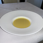 シェ・コーベ - とうもろこしの冷製スープ