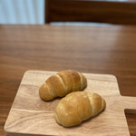 ナナパン - 黒糖塩ぱん。良い香りです。甘さは特にない。