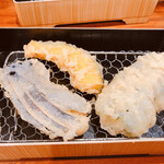 Tempura Meshi Fukumatsu - 天ぷらめし2回目
                        ピーマン、南瓜、茄子