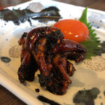 うなぎ亭 友栄 - 捌きたてのきも(タレ)