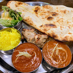 INDIAN TAJMAHAL - Cランチ 1,150円 ⑤.⑨