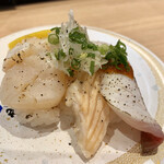 すし銚子丸 雅 - 塩炙り3巻462円