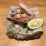 馳走屋河の - 車エビ　※殻揚げ