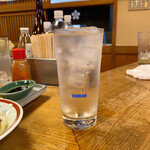 一月家 - 芋焼酎(水割り)