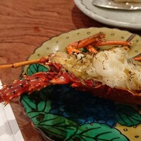 新門前 米村 - 海老の頭さ。