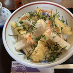 麺屋おほーつく - えびもちぶっかけ