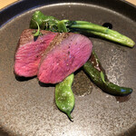 テアトロ ディ マッサ - 鹿と万願寺はとっても合います。