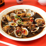 Shanhai Shao Tsu - 【イチオシ】蛤の甘辛炒めは、揚げパンと組み合わせると最強です！　ぜひセットでご賞味ください。