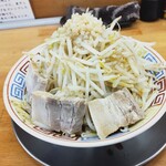 麺屋十郎兵衛 - 煮干十郎（汁なし・全部増し・アップ）