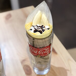 クレープショップMOGMOG - バナナチョコクリーム400円
      