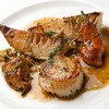 Saveur - 料理写真:帆立貝とタケノコのロースト