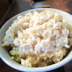 カフェ　オルオル - 玄米ご飯