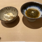 鮨 由う - 嶺岡豆腐＆もずく酢