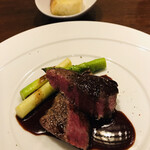 miyashita - 飛騨牛のヒレ肉とイチボ肉赤ワインソース