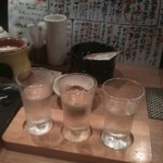 嵯山 - まずはきき酒でお好きなタイプを