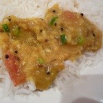 アーンドラ・キッチン - トマトパップー　オン　ザ　ライス