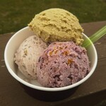 ミルティーロ - さくら・ピスタチオ・ブルーベリーレモンタルト