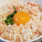 塩そば専門店 桑ばら - かに飯