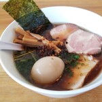 湖麺屋 リールカフェ - 自分でのせるとあまり綺麗にならない