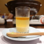 柳家錦 - 出汁と長芋のゼリー