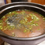 柳家錦 - すっぽん鍋の雑炊