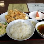中華料理　幸莱 - 若鶏唐揚げセット