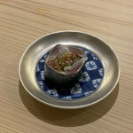 鮨 なんば - イワシ海苔巻き