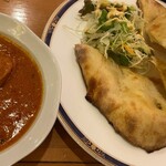 ガンジス - 202007ローストチキンチーズナン