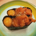 すし江戸 - サーモンユッケ