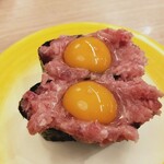 すし江戸 - うずら鉄火