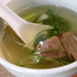 牛たん にし - 牛たん定食のテールスープが美味しい♪