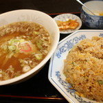 華風 - ラーメン&チャーハンセット¥650