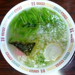 torikko - ラーメン（塩）のアップ