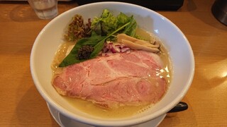 自家製麺 TERRA - コク塩テラ(鶏白湯) \950