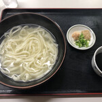 手打ちうどんふる里 - 釜揚げうどん大350円