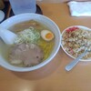 Ramen Naruto - 塩ラーメン+ミニチャーハン