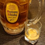 Taishuu Sumibiyaki Niku Jingisukan Horumon Sakaba Fuudo - 雲の丹乾杯ショットグラス