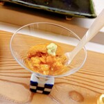 鮨おばな - 雲丹パフェ