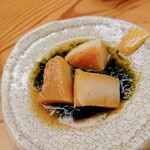 鮨おばな - 煮ホタテ