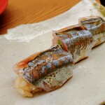 鮨おばな - アジの棒寿司
