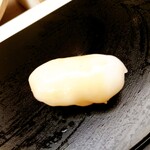 鮨おばな - 真イカ 初物