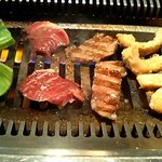 明月館 京橋店 - ヤキヤキ中～