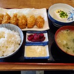 手羽先とかきをもっと自由に 大衆酒場 HANEGAKI - カキフライ定食