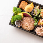 レストラン アオヤマ - 常陸牛入りハンバーグ弁当