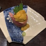 Ito wokashi - 炙り牛ウニ
