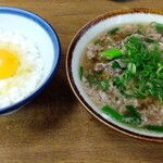 千とせ - 肉吸いと玉子かけごはんの小玉