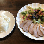 エス カフェ - ローストポーク　900円