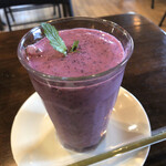 エス カフェ - ブルーベリースムージー　500円
